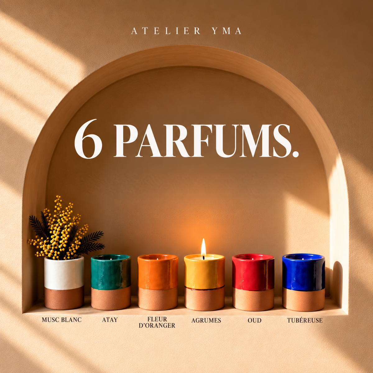 Atelier Yma- La Collection Bougie