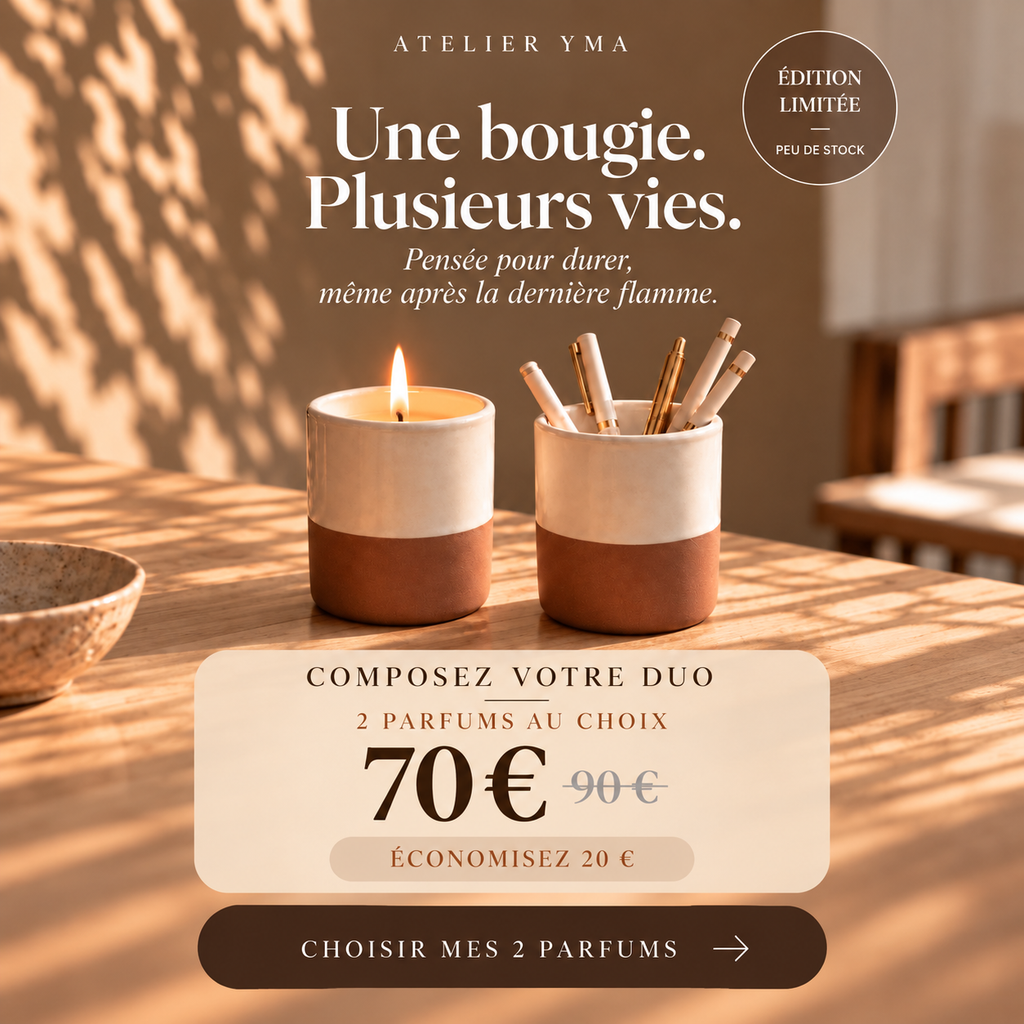 Atelier Yma- La Collection Bougie